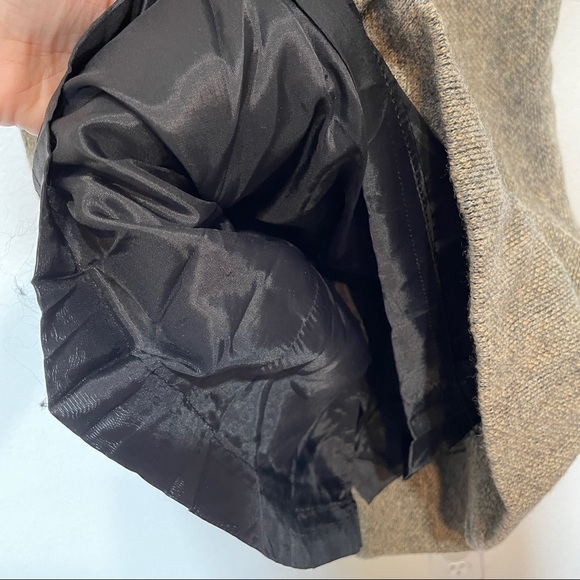 Helga | Vintage Sweater Striped Lined Midi Dress - Picture 6 of 9